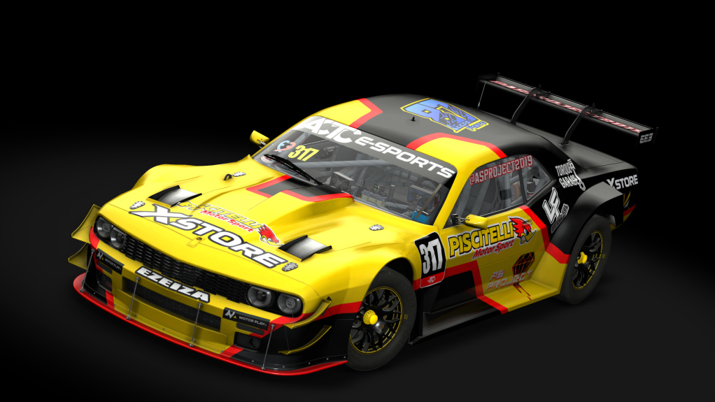 Dodge Challenger TC 2025, skin eTC26_Lucas PORTOMENIE
