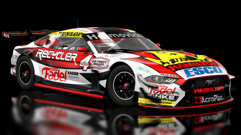 Ford Mustang TC 2025, skin 04_mariano_werner