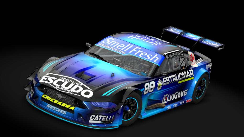 Ford Mustang TC 2025, skin 2026_#088_Nicolas TROSSET