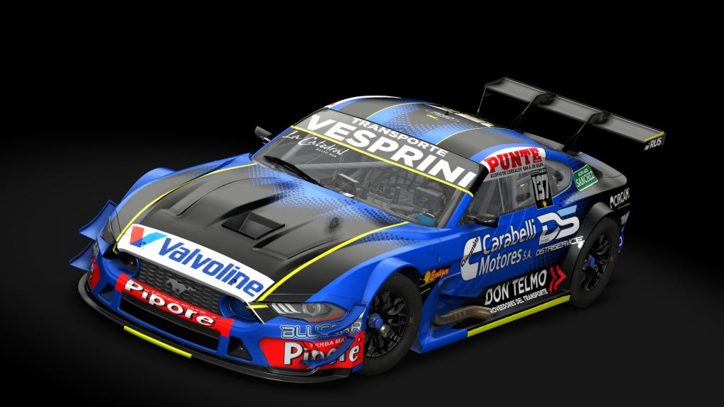 Ford Mustang TC 2025, skin 2026_#137_Jeremias SCIALCHI