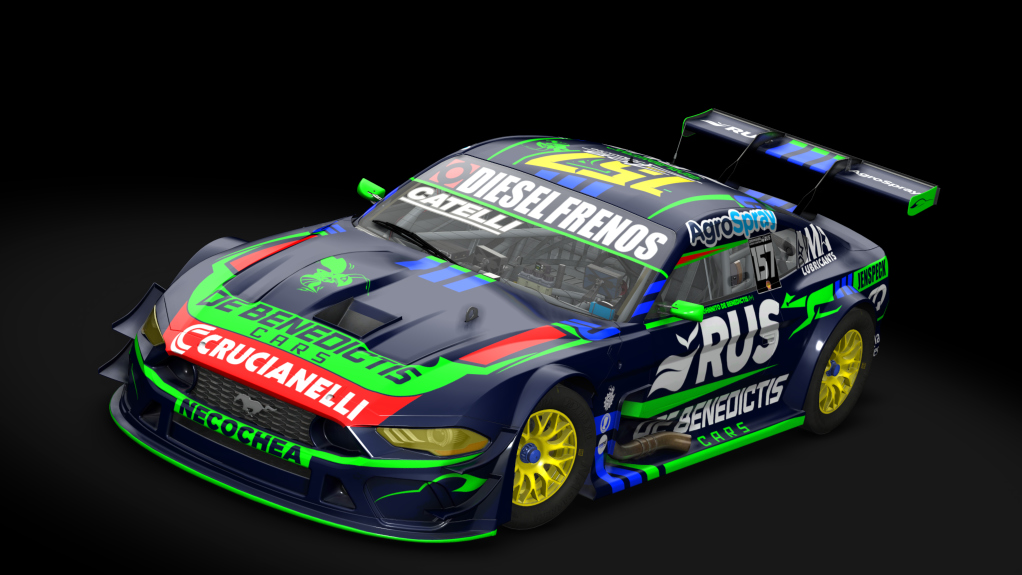 Ford Mustang TC 2025, skin 2026_#157_Juan DE BENEDICTIS
