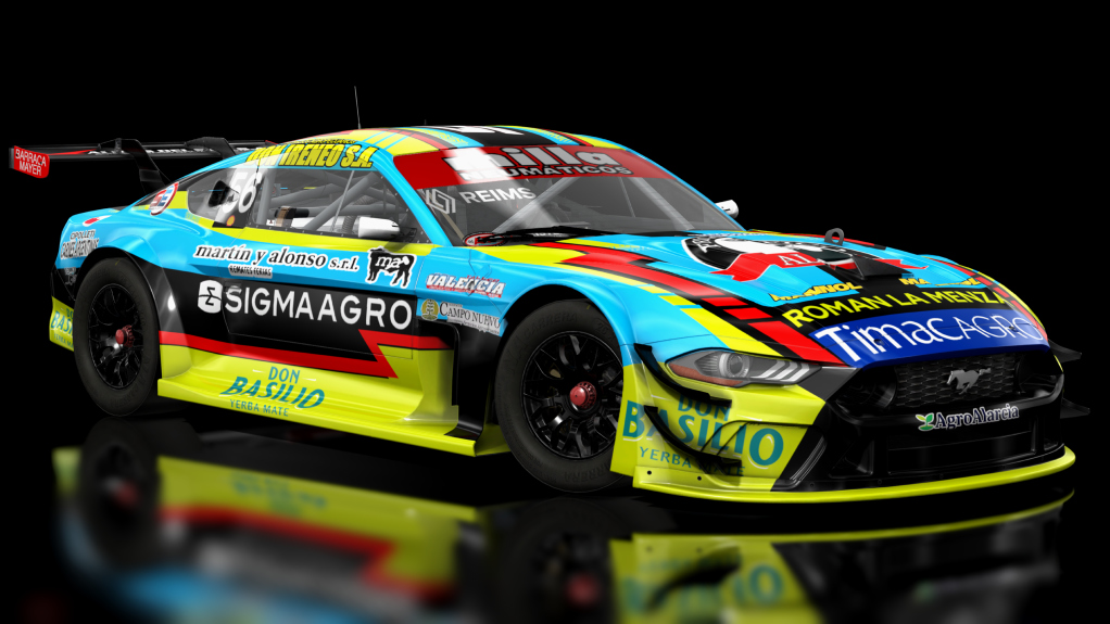 Ford Mustang TC 2025, skin 56_german_todino