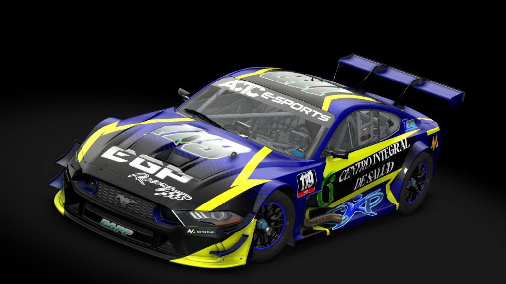 Ford Mustang TC 2025, skin eTC26_Christian POZZI