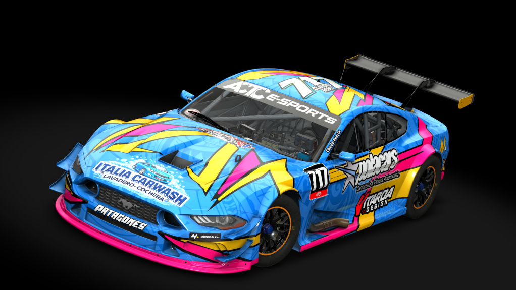 Ford Mustang TC 2025, skin eTC26_Claudio ROHT