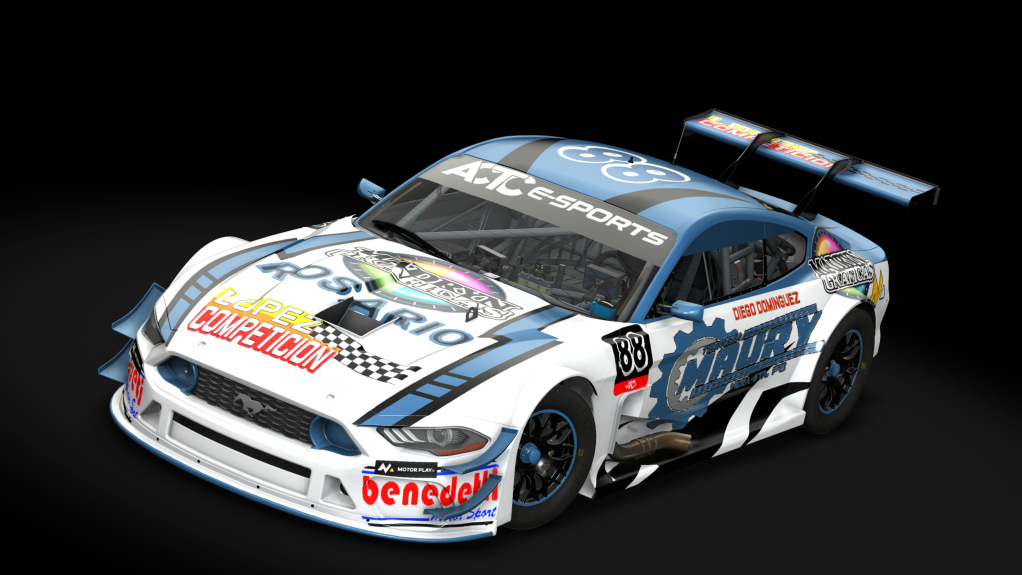 Ford Mustang TC 2025, skin eTC26_Diego DOMINGUEZ
