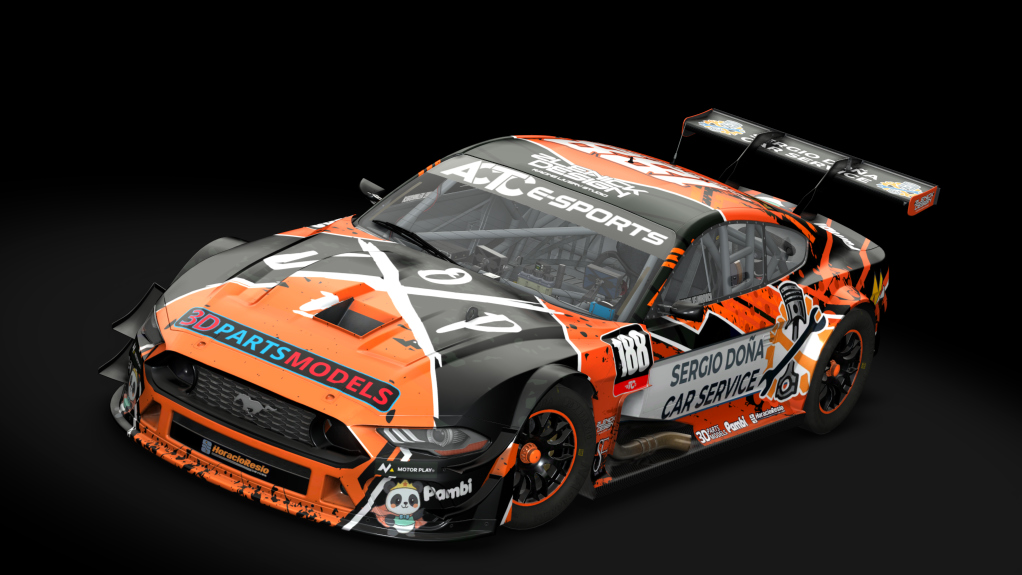Ford Mustang TC 2025, skin eTC26_Ezequiel VELIMIROVICH