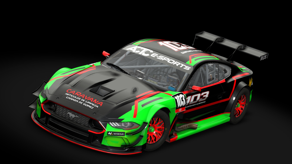 Ford Mustang TC 2025, skin eTC26_Gianfranco ALBERIONE