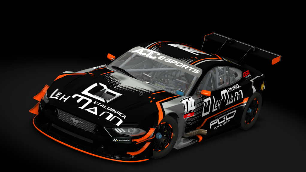 Ford Mustang TC 2025, skin eTC26_Jorge GODES