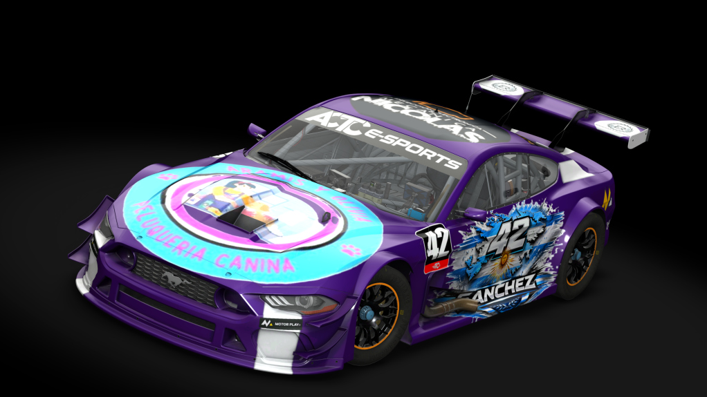 Ford Mustang TC 2025, skin eTC26_Juan Cruz SANCHEZ