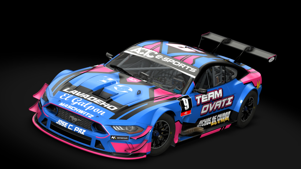 Ford Mustang TC 2025, skin eTC26_Juan Sebastian ROSEL