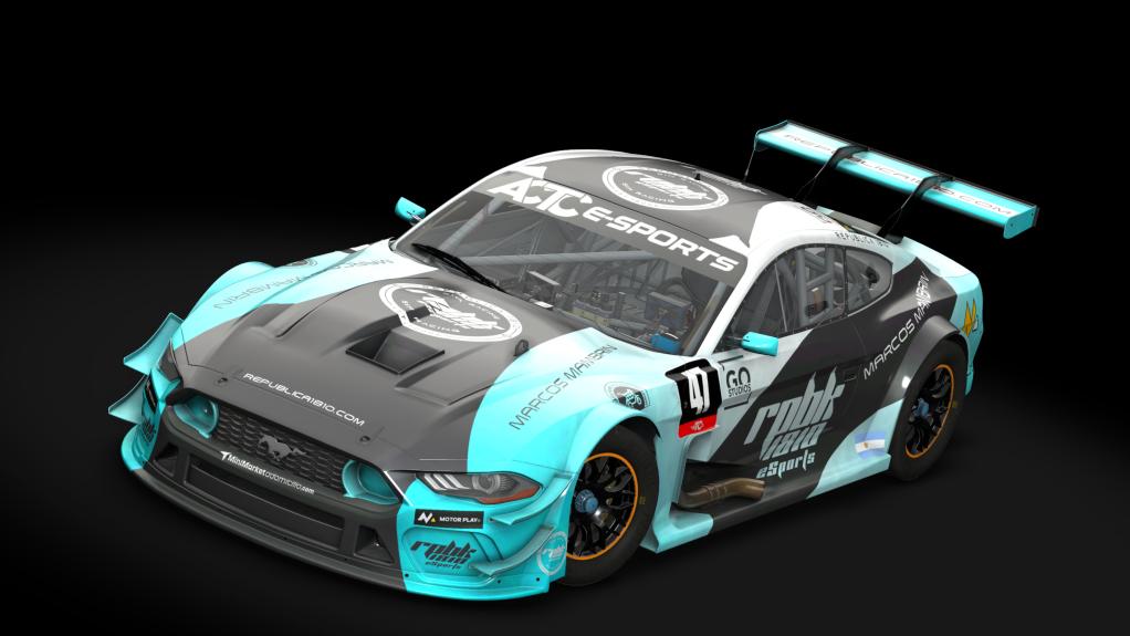 Ford Mustang TC 2025, skin eTC26_Marcos MAMBRIN