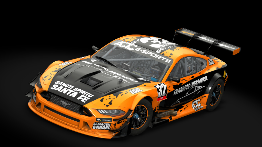 Ford Mustang TC 2025, skin eTC26_Mario ACUNIA