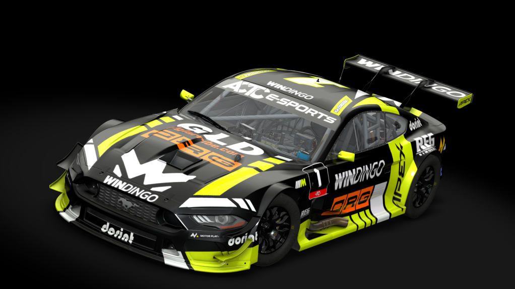Ford Mustang TC 2025, skin eTC26_Martin CORDOBA