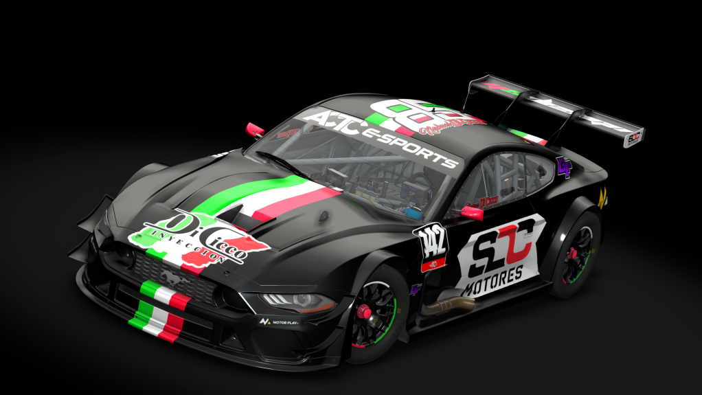 Ford Mustang TC 2025, skin eTC26_Nahuel DI CICCO