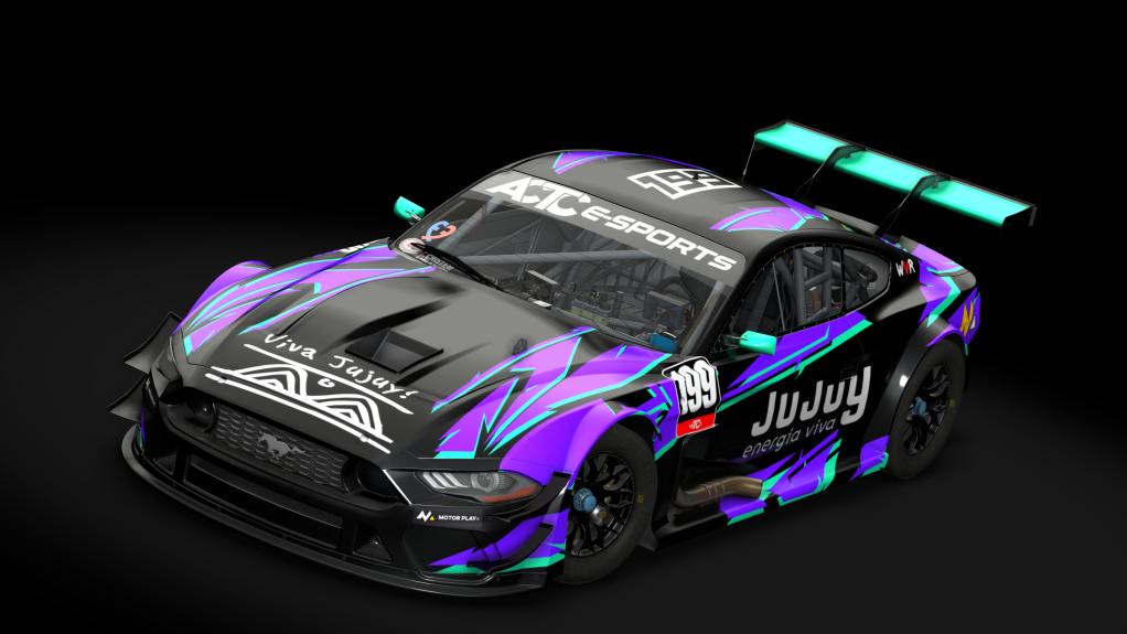 Ford Mustang TC 2025, skin eTC26_Nahuel PINIERO