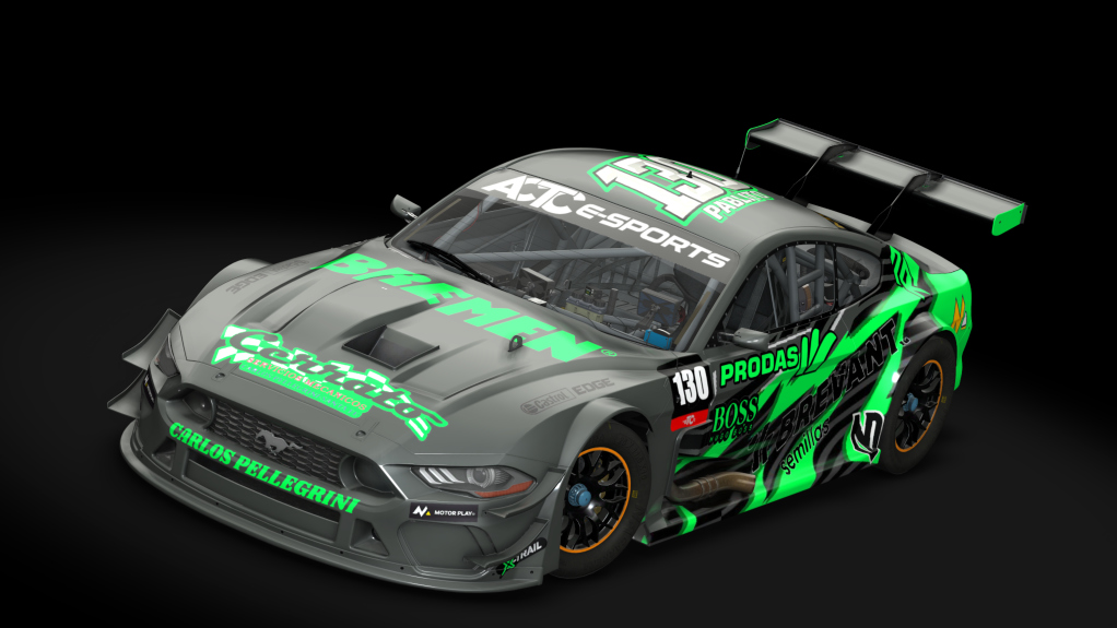 Ford Mustang TC 2025, skin eTC26_Pablo RODRIGUEZ