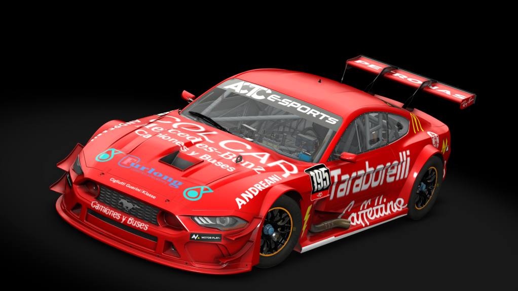 Ford Mustang TC 2025, skin eTC26_Santiago RIVERO