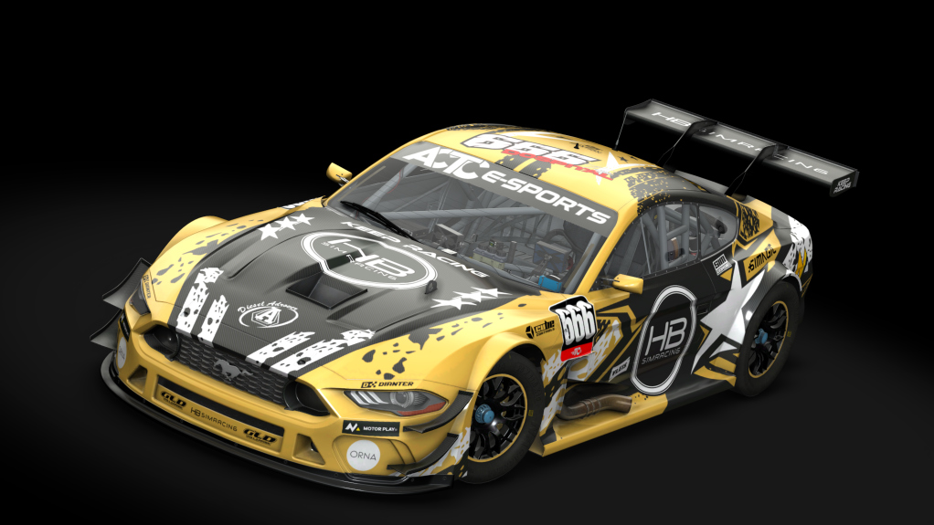 Ford Mustang TC 2025, skin eTC26_Tiago DOSPITAL