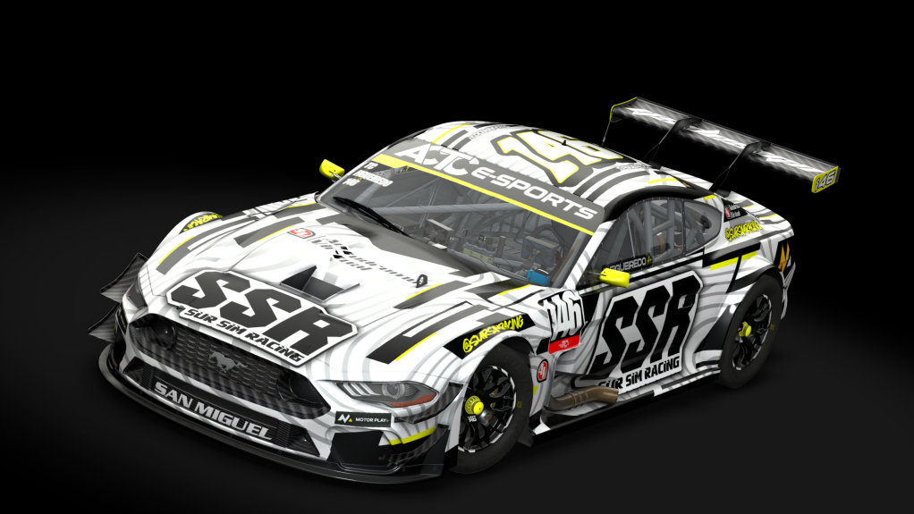 Ford Mustang TC 2025, skin eTC26_Tobias FIGUEIREDO