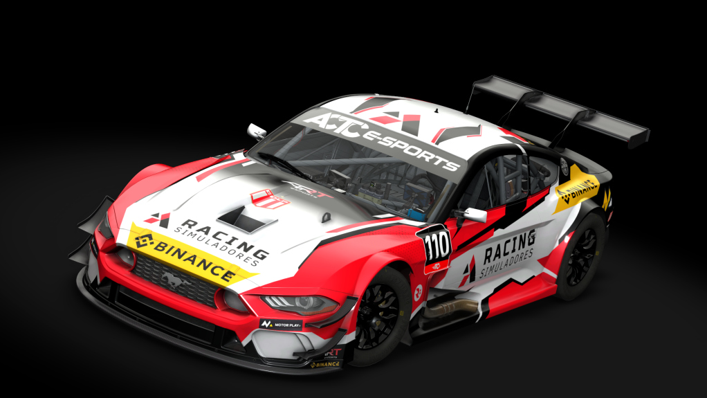 Ford Mustang TC 2025, skin eTC26_Tomas GUTIERREZ
