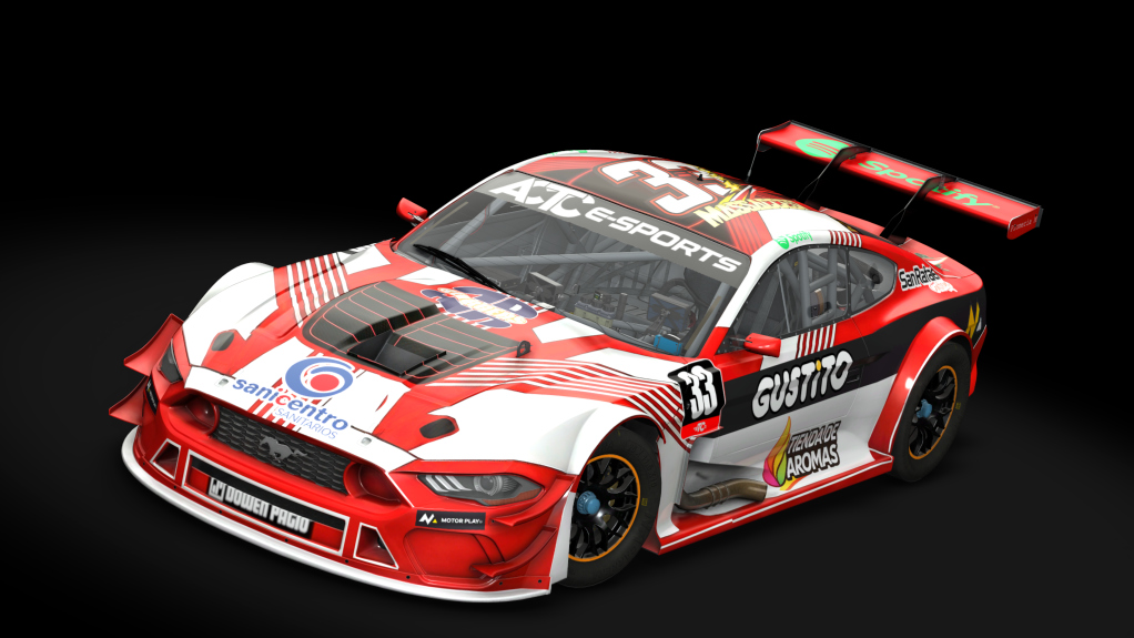 Ford Mustang TC 2025, skin eTC26_Valentin MASSACCESI