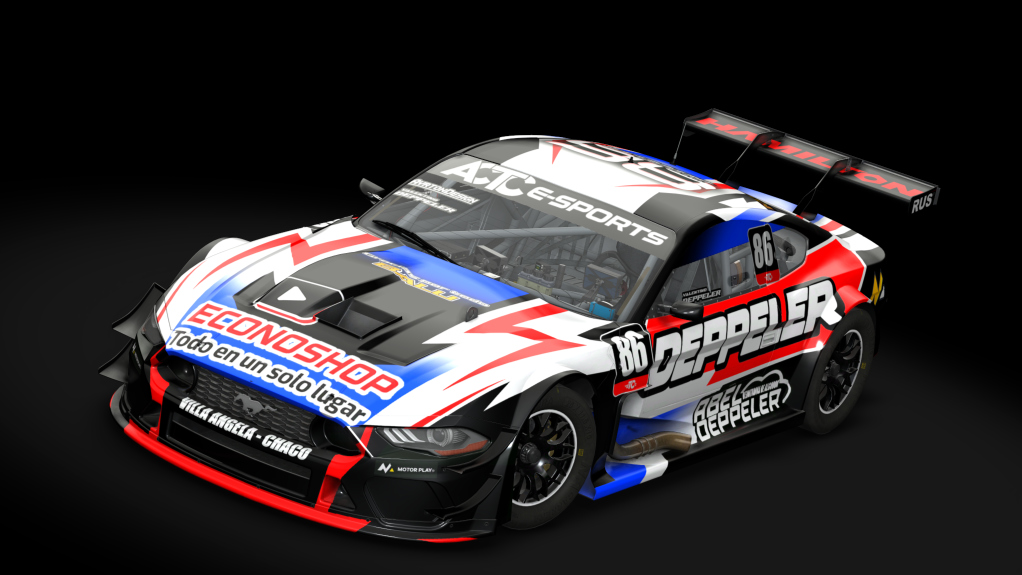 Ford Mustang TC 2025, skin eTC26_Valentino DEPPELER