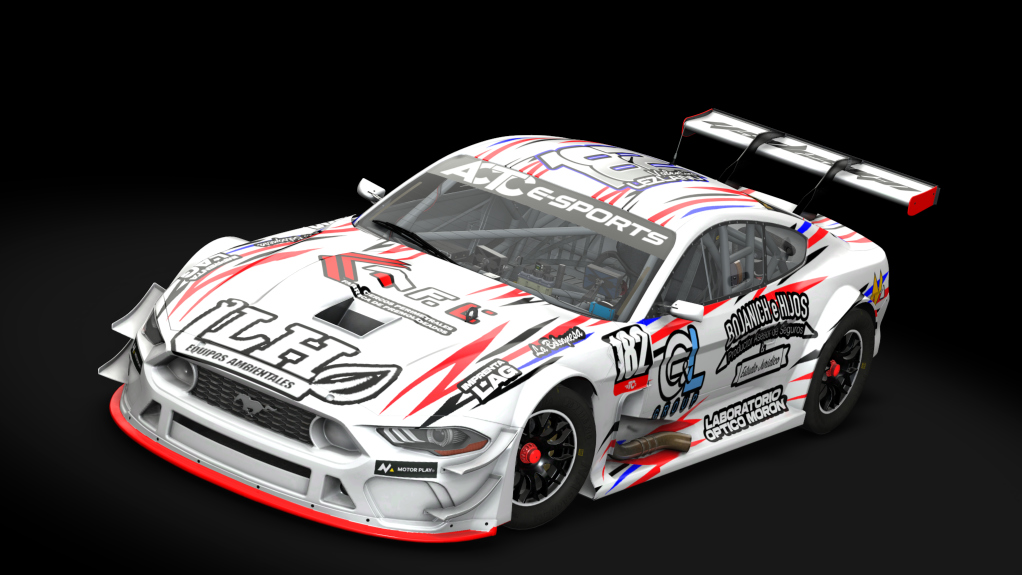 Ford Mustang TC 2025, skin eTC26_Valentino LEZCANO