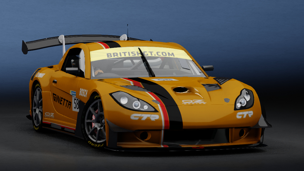 -BCRC M/E - Ginetta GT3, skin Orange