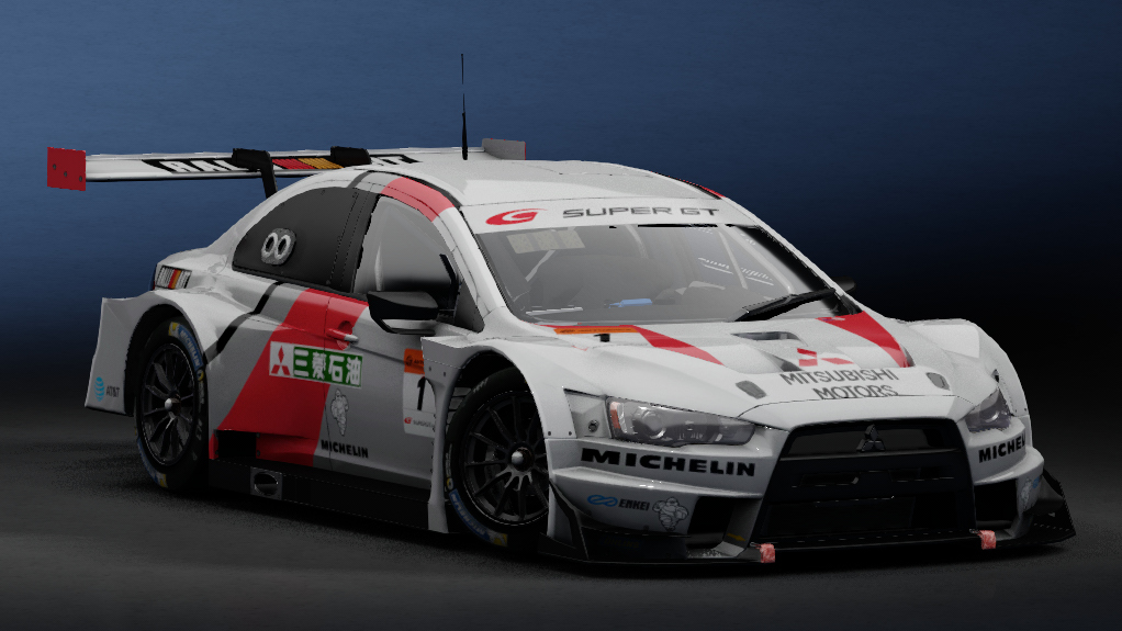 -BCRC M/E - Mitsubishi GT3, skin 三菱石油_white