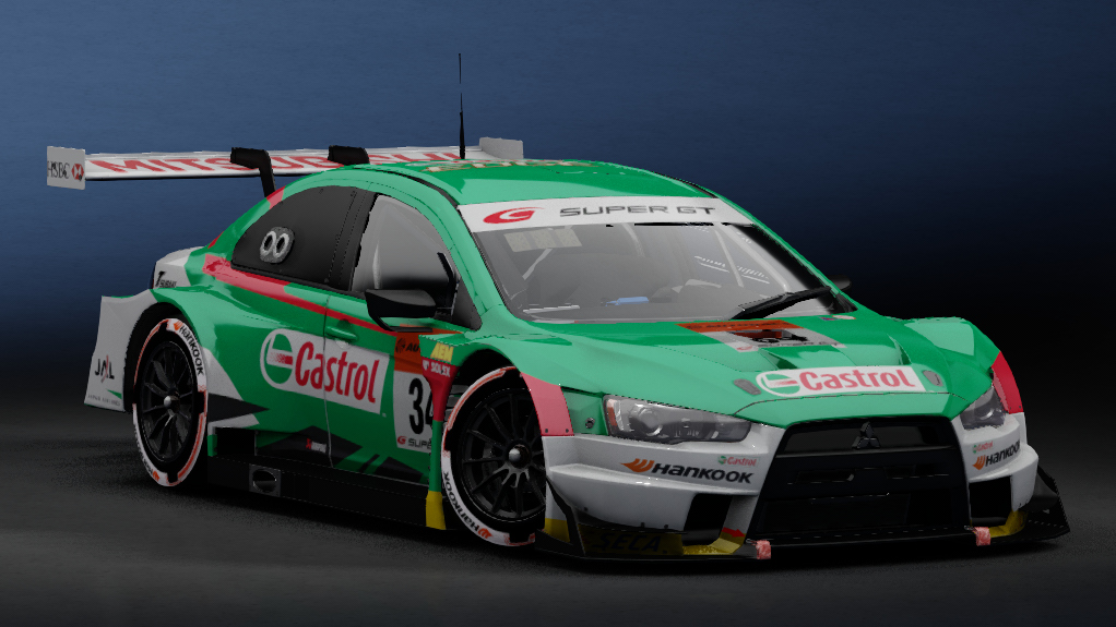 -BCRC M/E - Mitsubishi GT3, skin castrol