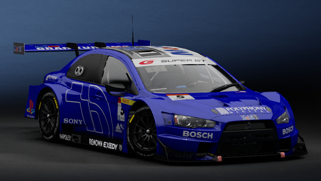 -BCRC M/E - Mitsubishi GT3, skin granturismo