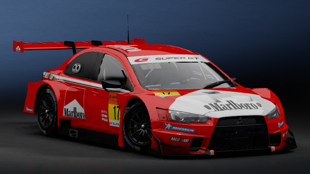 -BCRC M/E - Mitsubishi GT3, skin marlboro