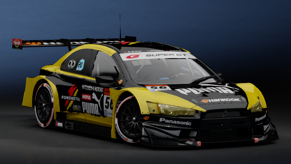 -BCRC M/E - Mitsubishi GT3, skin puma