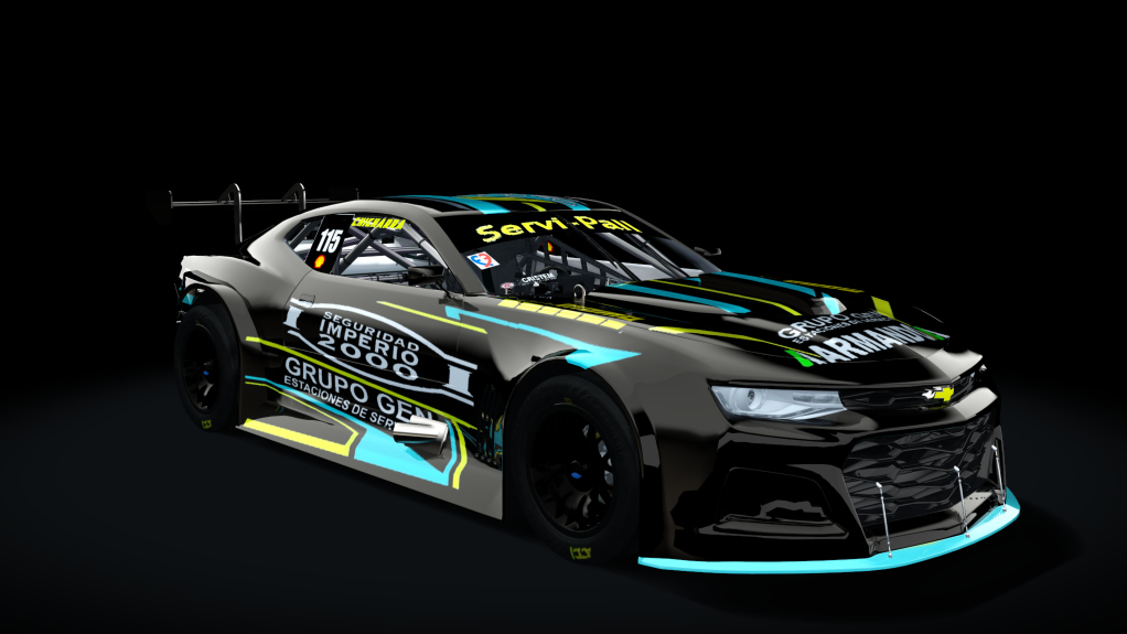 TC NG Chevrolet Camaro 2025, skin 115 - Diego De Carlo