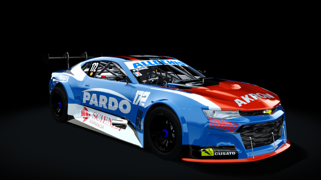 TC NG Chevrolet Camaro 2025, skin 172 - Santiago Alvarez