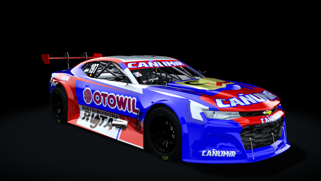 TC NG Chevrolet Camaro 2025, skin 197 - Marcos Quijada