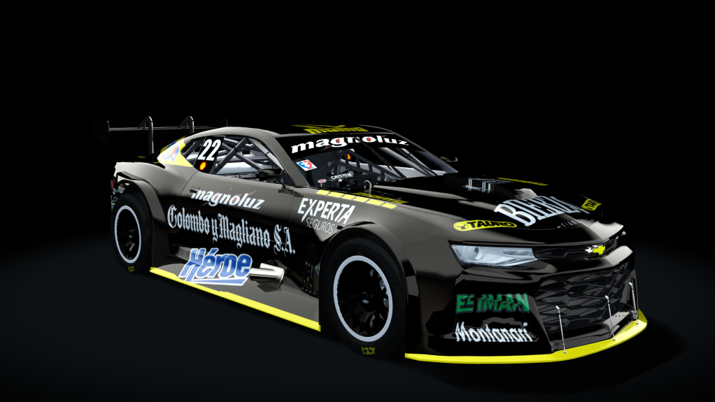 TC NG Chevrolet Camaro 2025, skin 22 - Juan José Ebarlin