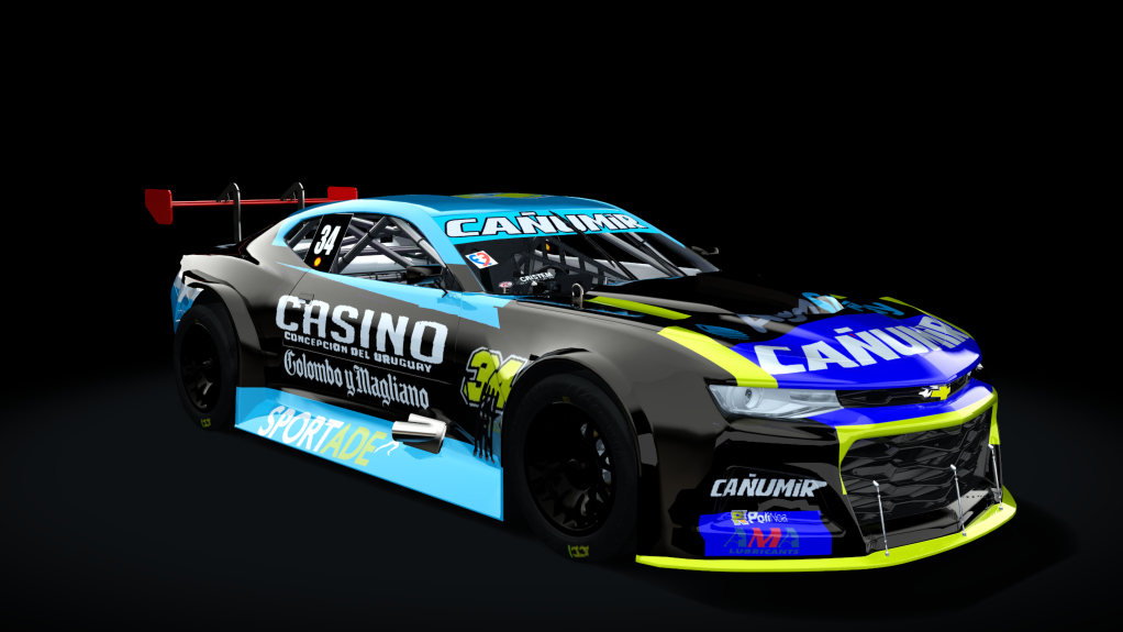 TC NG Chevrolet Camaro 2025, skin 34 - Norberto Fontana
