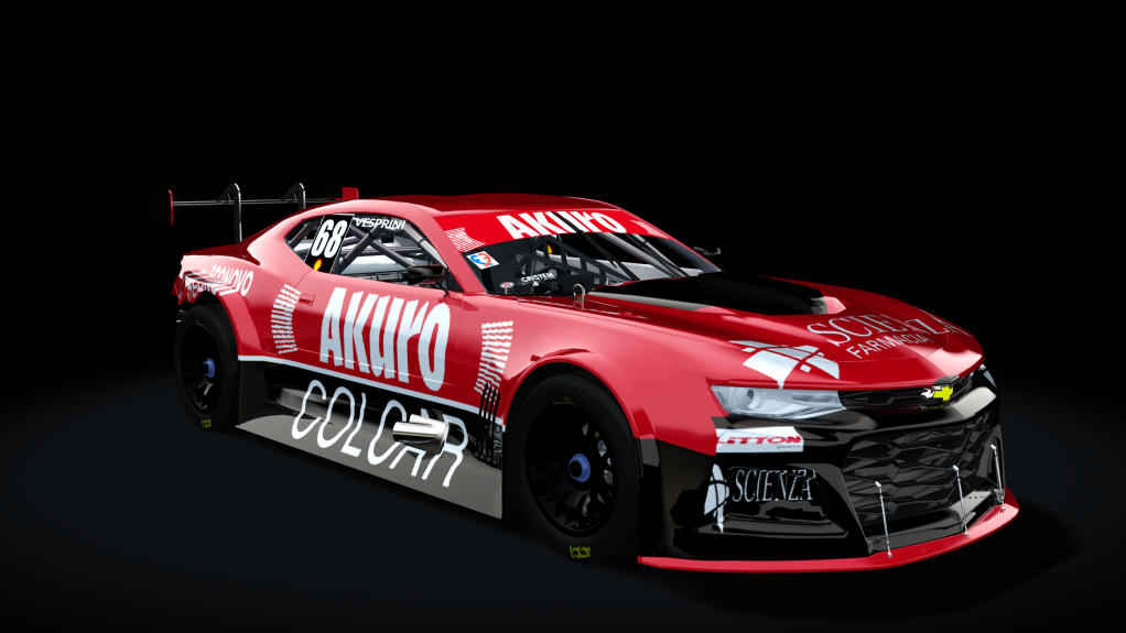 TC NG Chevrolet Camaro 2025, skin 68 - Matias Canapino