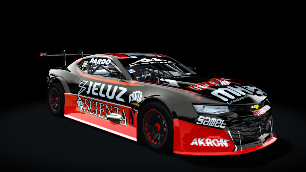 TC NG Chevrolet Camaro 2025, skin 86 - Agustin Canapino