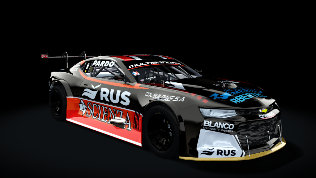 TC NG Chevrolet Camaro 2025, skin 9 - Santiago Mangoni