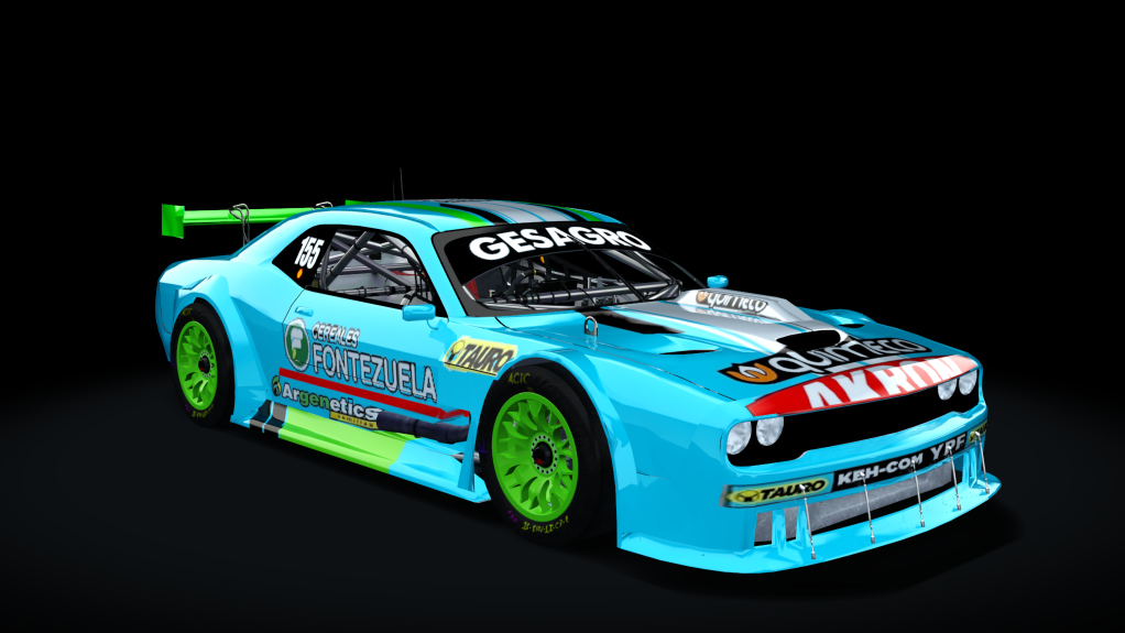 TC NG Dodge Challenger 2025, skin 155 - Alfonso Domenech