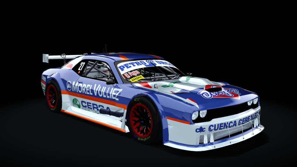 TC NG Dodge Challenger 2025, skin 27 - Elio Craparo