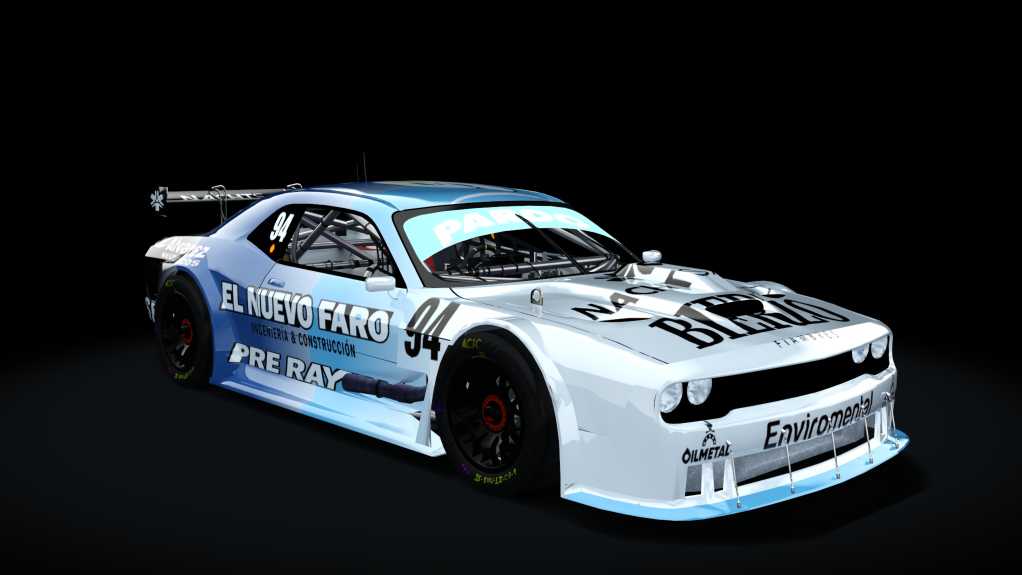 TC NG Dodge Challenger 2025, skin 94 - Lautaro De La Iglesia