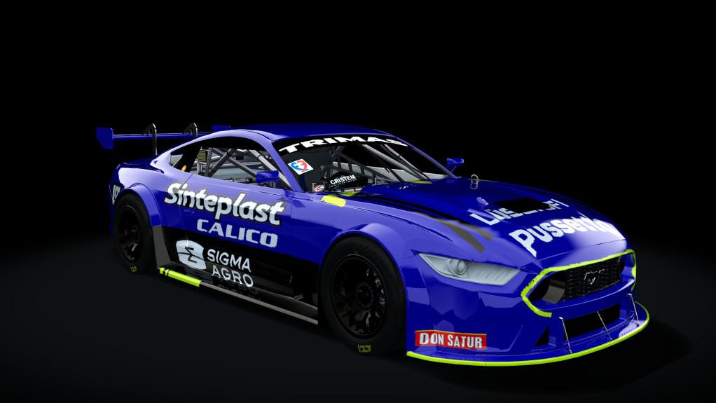 TC NG Ford Mustang 2025, skin 146 - Jeremias Olmedo