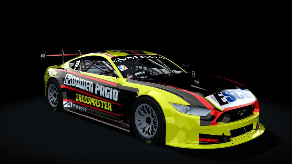 TC NG Ford Mustang 2025, skin 18 - Agustin Martinez
