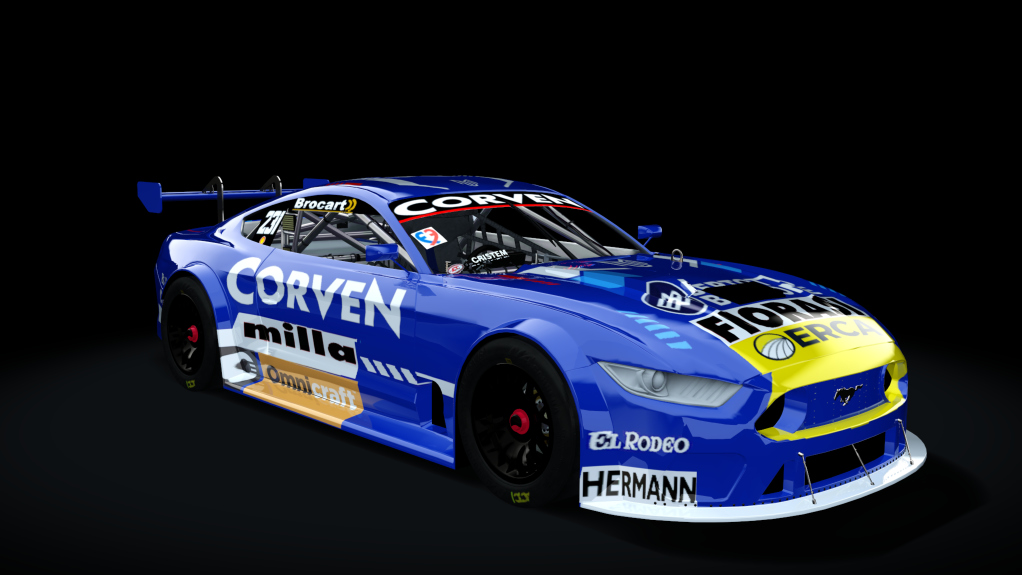 TC NG Ford Mustang 2025, skin 231 - Jose Manuel Urcera