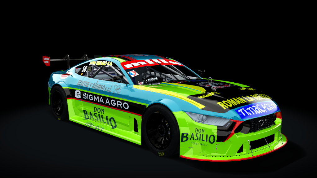TC NG Ford Mustang 2025, skin 56 - German Todino