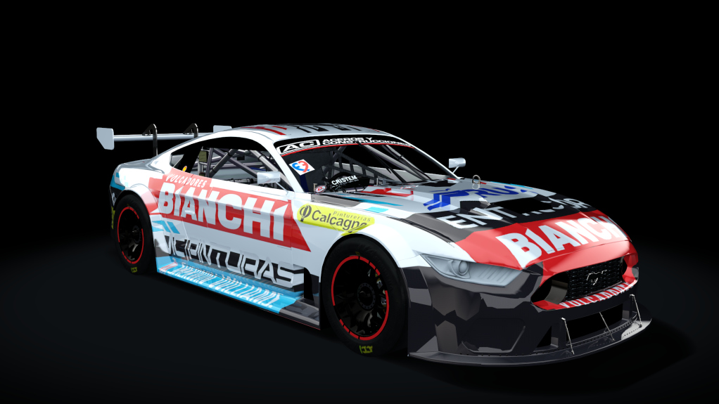 TC NG Ford Mustang 2025, skin 63 - Nicolas Bonelli
