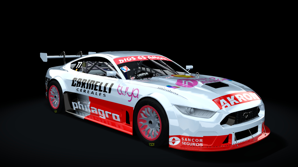 TC NG Ford Mustang 2025, skin 77 - Augusto Carinelli